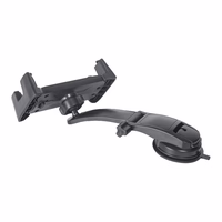 zils STAR Max Wide with lock system car turētājs for tablet 4,7-14" windshield mount melns