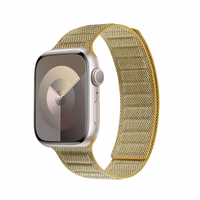 Crong Melange - Magnetic siksniņa Apple Watch 38/40/41/42 mm (dzeltens melange)