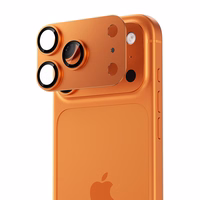 Benks Tempesarkans glass Glass Warrior Metal Integrated Lens Protector (C069) Iphone 17 Pro (lens 3 pieces) oranžs