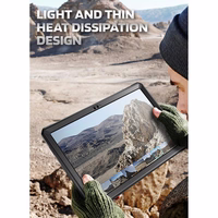 Supcase Unicorn Beetle Pro korpuss Samsung Galaxy Tab A11+ - melns