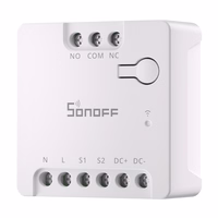 SONOFF MINI-D viedais WiFi Matter slēdzis (AC/DC 12-48V, sausais kontakts)