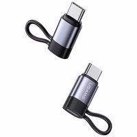 USAMS Adapter AU17 Lightning - USB-C 30W tērauda SJ677LN01 (US-SJ677)
