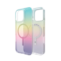 ZAGG Milan Snap viedtālruņa apvalks ar Magnētisko iPhone 16 Pro Max - varavīksnes