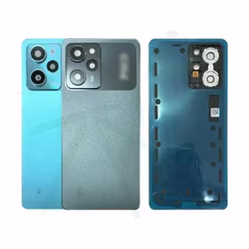 Aizmugurējais vāciņš Saderīgs ar Xiaomi Poco X5 Pro 5G / Astral Melns / (ar camera lens) / HQ