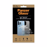 PanzerGlass ClearCase antibakteriālais viedtālruņa apvalks ar Military Grade sertifikātu iPhone 13 Pro - caurspīdīgs