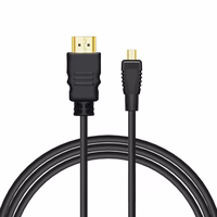 Savio CL-39 HDMI cable 1 m HDMI Type A (Standard) HDMI Type D (Micro) melns