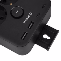 Huslog Power strip with phone turētājs HUS1055