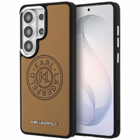 Karl Lagerfeld maciņš Perforated KL MagSafe Samsung Galaxy S26 Ultra brūns