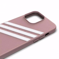 Adidas OR Formēts apvalks PU iPhone 13 Pro Max - rozā