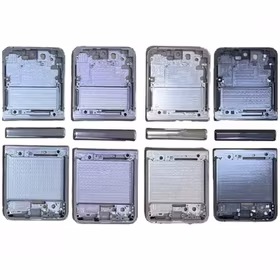 Vidējais rāmis priekš Samsung F721 Z Flip4 (Blue)