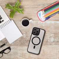 VARIETE MAG COVER magnētiskais viedtālruņa apvalks, savietojams ar MagSafe, SAMSUNG S25, melns