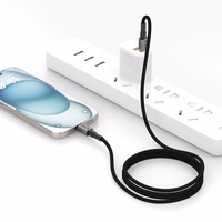 Tech-Protect UltraBoost DNA USB-C PD100W/5A kabelis 100cm - pelēks