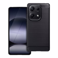 Karbona viedtālruņa apvalks XIAOMI Redmi Note 14S melns