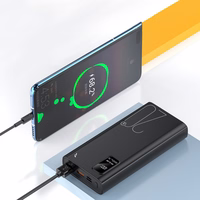 External akumulators Power Bank Reach RR-H33B 22.5W 20000mAh melns