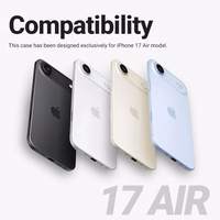 Crong Clear MAG Cover - MagSafe iPhone Air maciņš (Clear)