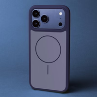 Frame Thin Mag maciņš for iPhone 15 6,1" tumši zils