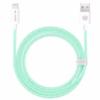 Blavec Kabelis Candy pīnīts - USB uz Lightning - 2,4A 2 metres Apple CarPlay (CCA-UL24GN20) zaļš