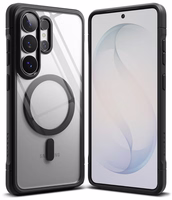 Ringke Fusion Bold Magnetic MagSafe Maciņš for Samsung Galaxy S26 Ultra - Clear melns
