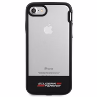 Ferrari Racing Shield viedtālruņa apvalks iPhone 7 / 8 / SE 2020 / SE 2022 - Daļēji caurspīdīgs