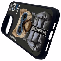 NIMMY viedtālruņa apvalks COOL&CUTE 2.0 Suns priekš IPHONE 15 Pro melns