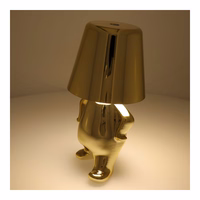 Galda lampa pie gultas GOLD MAN Art Deco stāvošs (versija 1) MLTL