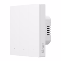 SONOFF M5-3C-86W WiFi Matter viedais sienas slēdzis (3 kanāli)