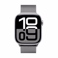 Crong Milano Steel - Stainless Steel siksniņa Apple Watch 38/40/41/42 mm (sudrabs)