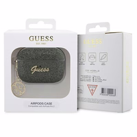 Guess GUAP2GLGSHA viedtālruņa apvalks (m) - zaļš Glitter Flake 4G Charm Collection
