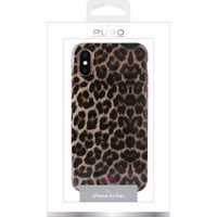 PURO Glam Leopard Cover - maciņš iPhone Xs Max (Leo 2)