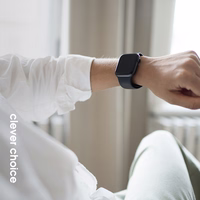 Crong Liquid - Apple Watch siksniņa 38/40/41/42 mm (coral)