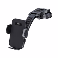 Automašīnas tālruņa turētājs Remax RM-C59 PRO (instrumentu panelis), melns