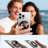 Joyroom "JR-ZS500" melns magnētiskais gredzens/turētājs