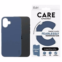 CARE by PanzerGlass modes viedtālruņa apvalks iPhone 16 Plus 6.7" zils Magnētiskais 1383