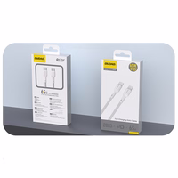 Dudao L9C 65W USB-C - USB-C kabelis 2m - balts