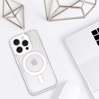 Akrila krāsas MagSafe apvalks Samsung Galaxy S24 FE balts