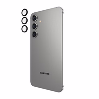 maciņš-Mate Aluminum Ring Lens Protector - aizsargājošs Glass the camera lens of the Samsung Galaxy S24+ (melns)