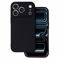 Viedtālruņa apvalks iPhone 17 Pro - matēts melns