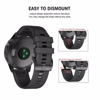 TECH-PROTECT SMOOTH GARMIN FENIX 3 / 5X / 3HR / 5X PLUS / 6X / 6X PRO / 7X melns