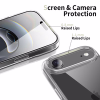 Tech-Protect FlexAir hibridais apvalks iPhone 17 Air - skaidrs