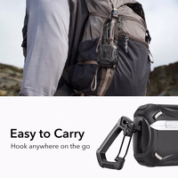 ESR Cyber FlickLock MagSafe macins priekš AirPods Pro 3 - Melns