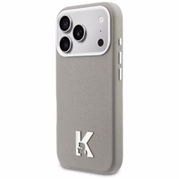 Karl Lagerfeld Karl Head Logo MagSafe futrālis iPhone 17 Pro Max - Pelēks