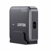 GaN network charger - Unitek P1229ABK01-EU | 100W 2x USB-C 2x USB-A