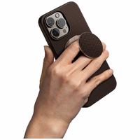 Uniq Keva Air Magclick uzlādes GripFit viedtālruņa apvalks iPhone 16 Pro Max - brūna