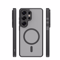 Mag Matt maciņš Samsung Galaxy S25 Ultra melns