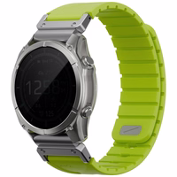 UNIQ Fluo x Smart-Fit siksniņa Garmin 22mm limonka