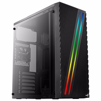 Aerocool Streak Midi Tower melns