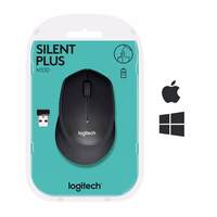 MOUSE LOGITECH M330 SILENT PLUS melns
