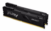 Kingston Technology FURY Beast 16GB 3200MT/s DDR4 CL16 DIMM (Kit of 2) melns