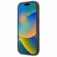 DKNY ar atkārtotu logotipu Magnētiskais viedtālruņa apvalks iPhone 16 Pro Max - melns