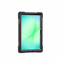 Crong Defender Plus - Rugged maciņš Samsung Galaxy Tab A11+ 10.9" (melns)